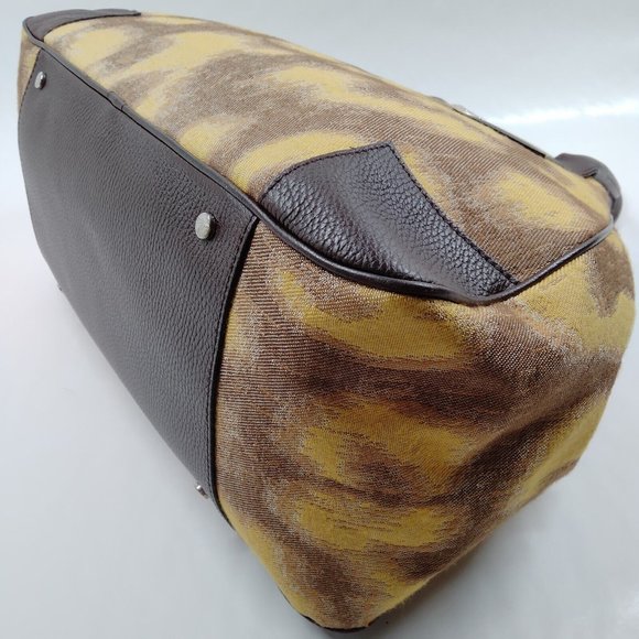 Vivienne Westwood Hand Bag Brown Canvas 423289 - Picture 6 of 9